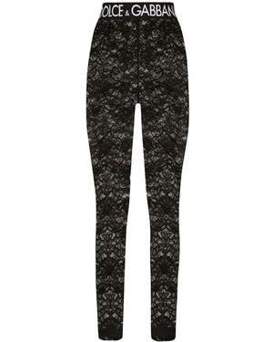 Dolce & Gabbana Leggings - Black