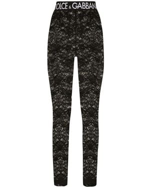 Dolce & Gabbana Leggings - Black