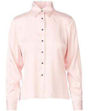 Tessitura Body Couture Button-Fastening Regular Shirt - Pink