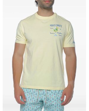 MC2 Saint Barth Portofino Embroidered T-Shirt - Green