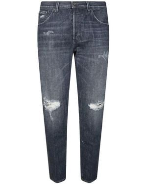 Dondup Brighton Distressed Jeans - Blue