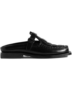 Hereu Leather Loafers - Black