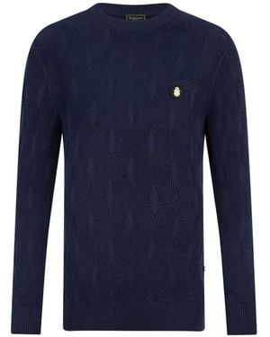 Billionaire Maglione Girocollo - Blu