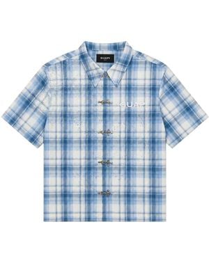 GUAPI Glacier Plaid Shirt - Blue