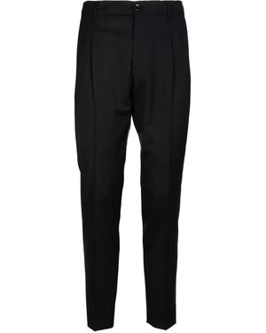 BE ABLE Hose mit Falten - Schwarz
