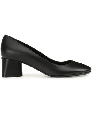 Sergio Rossi 50Mm Sr Piller Court Shoes - Black