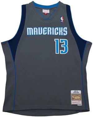 Mitchell & Ness 2003-2004 Steve Nash Dallas Mavericks オーセンティック ジャージ - ブルー