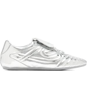 SCHUTZ SHOES Quilted Trainers - White