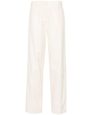 Miu Miu Straight-Leg Trousers - White