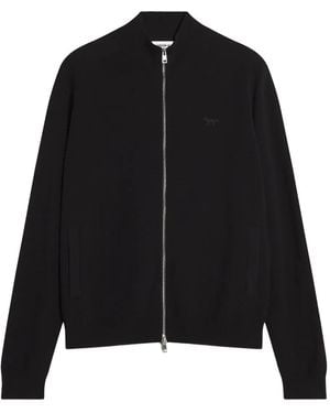Maison Kitsuné Wool Cardigan - Black