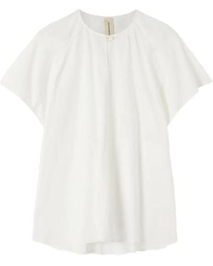 Lee Mathews Blouse À Manches Raglan - Blanc