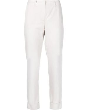 Fabiana Filippi Straight-Leg Wool Trousers - Multicolour