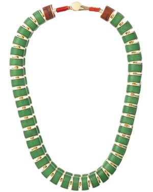 Roxanne Assoulin The Stone Slice Necklace - Green