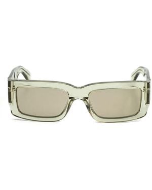 Retrosuperfuture Gafas de sol con montura rectangular - Verde