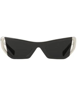 Lanvin Sonnenbrille Mit Geometrischem Gestell - Schwarz
