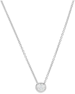 Auree Verona Cubic Zirconia Necklace - Metallic