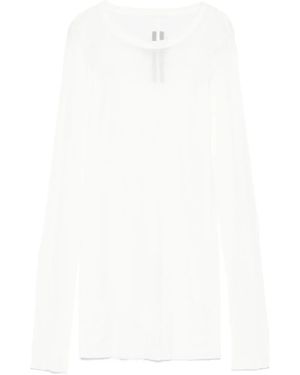 Rick Owens Long-Sleeve T-Shirt - White