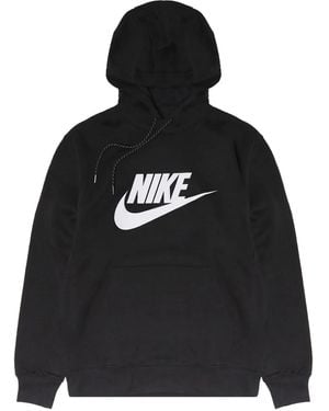 Nike Logo-Print Hoodie - Black