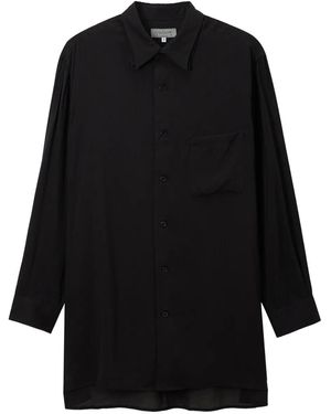 Yohji Yamamoto Camicia Button-Down - Nero