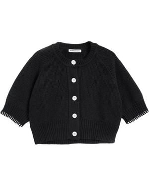 YMC Kwai Button Cardigan - Black