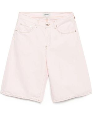 Agolde Klassische Jeans-Shorts - Pink