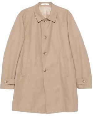Tagliatore Nolan Buttoned Pocket Coat - Natural