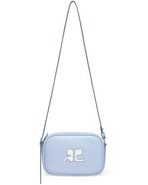Courreges Borsa A Tracolla Reedition - Blu