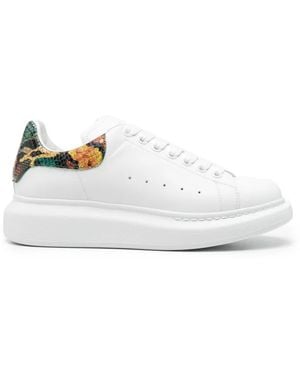 McQueen Oversized Platform Trainers - White