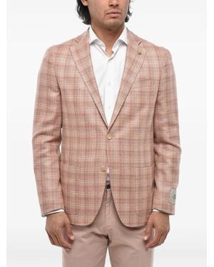 Corneliani Single-Breasted Patch-Pocket Blazer - Natural