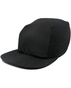 Homme Plissé Issey Miyake プリーツ キャップ - ブラック