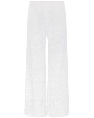 Ludovic de Saint Sernin Lace Boxer Trousers - White