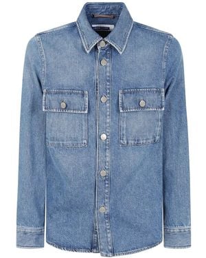 Jacob Cohen Denim Shirt Jacket - Blue