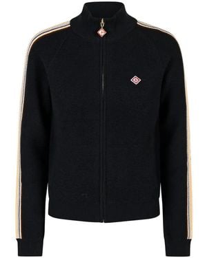CASABLANCA Café Culture Cardigan - Black