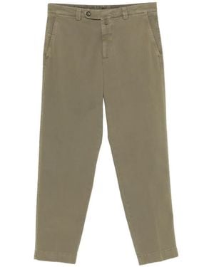Berwich Belt-Loop Trousers - Green