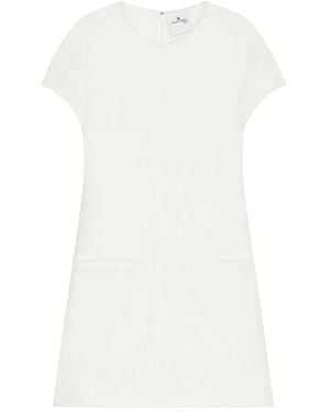 Courreges A-Line Mini Dress - White