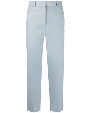 JOSEPH High Waist Cropped Pants - Blue