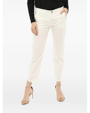 Woolrich Ankle-Slit Pants - White