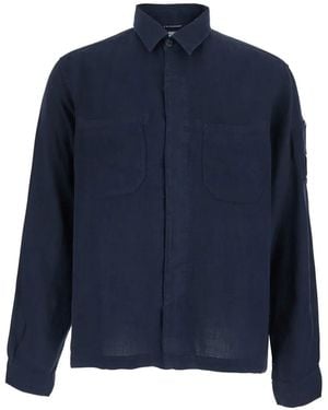 C.P. Company Linen Shirt - Blue