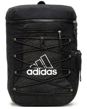 adidas ドローストリング バックパック - ブラック