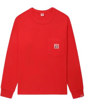 AAPE BY A BATHING AP Pocket Sweatshirt - Red