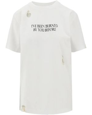 Coperni X Disney Burned By You Before T-Shirt - White