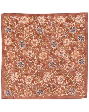 Visvim Floral-Print Scarf - Pink