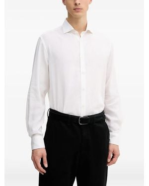 Paul & Shark Camicia Con Colletto Alla Francese - Bianco