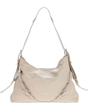 Givenchy Medium Voyou Shoulder Bag - Natural