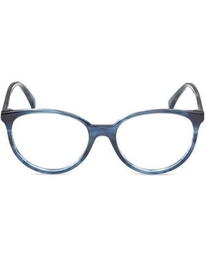 Max Mara Eyewear Occhiali Tondi - Marrone