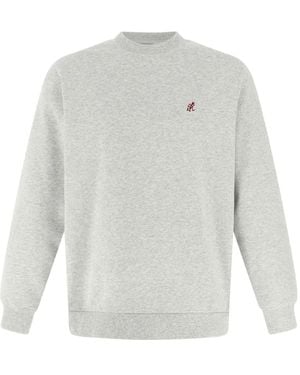 Gramicci One Point Crew Sweatshirt - White