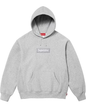 Supreme Box Logo パーカー - グレー