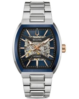Bulova Maquina 40Mm Watch - Grey