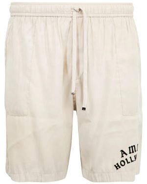 Amiri Hollywood-Motif Shorts - Natural