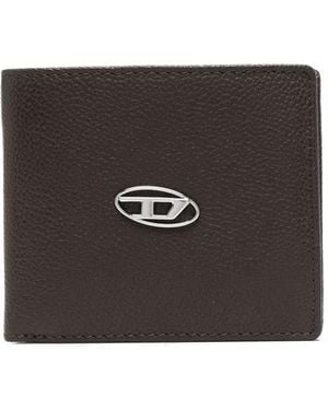 DIESEL Portafoglio Bi Fold Coin S - Marrone